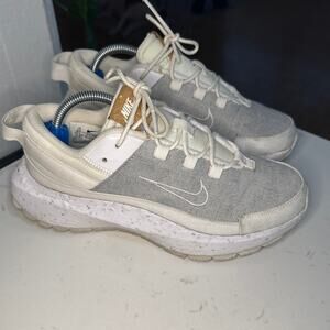 Nike Women's Crater Remixa ‘White Photon Dust’ Lifestyle Sneaker, Size 6.5 EUC